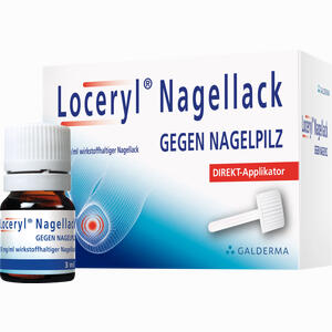 Loceryl Nagellack gegen Nagelpilz Direkt- Applikatoren 3 ml Loceryl Nagellack gegen Nagelpilz Direkt- Applikatoren 3 ml