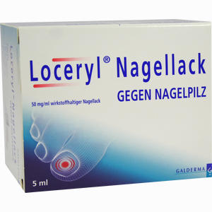 Loceryl Nagellack gegen Nagelpilz Lösung 5 ml