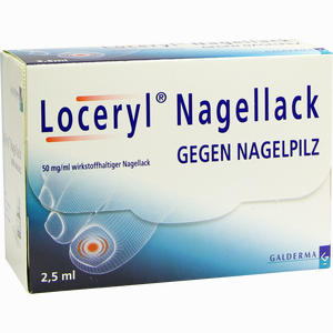 Loceryl Nagellack gegen Nagelpilz Lösung Galderma 2.5 ml - ab 0,00 &euro;