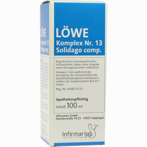 Loewe Komplex Nr.13 Solidago Comp. Tropfen 100 ml - ab 14,04 €