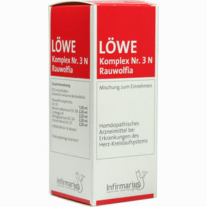 Löwe- Komplex Nr.3 N Rauwolfia Tropfen 100 ml - ab 13,85 €