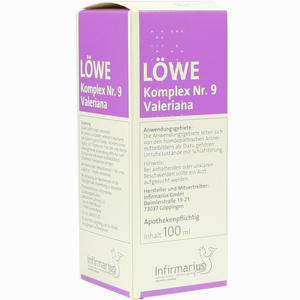 Löwe- Komplex Nr. 9 Valeriana 100 ml - ab 21,35 &euro;