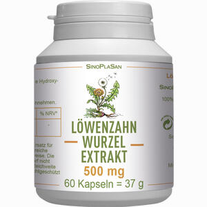 Löwenzahnwurzel- Extrakt 500 Mg Mono Kapseln 60 Stück - ab 17,12 &euro;