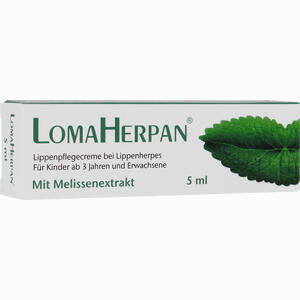 Lomaherpan Lippenpflegecreme mit Melissenextrakt  5 ml - ab 5,00 €