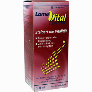 Lomavital Eisen+zink Fluid 500 ml Lomavital Eisen+zink Fluid 500 ml