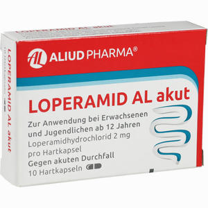 Loperamid Al Akut Kapseln 10 Stück - ab 1,33 €