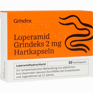Loperamid Grindeks 2 Mg Hartkapseln 10 Stück - ab 2,23 €