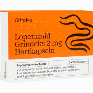 Loperamid Grindeks 2 Mg Hartkapseln 12 Stück - ab 3,93 €