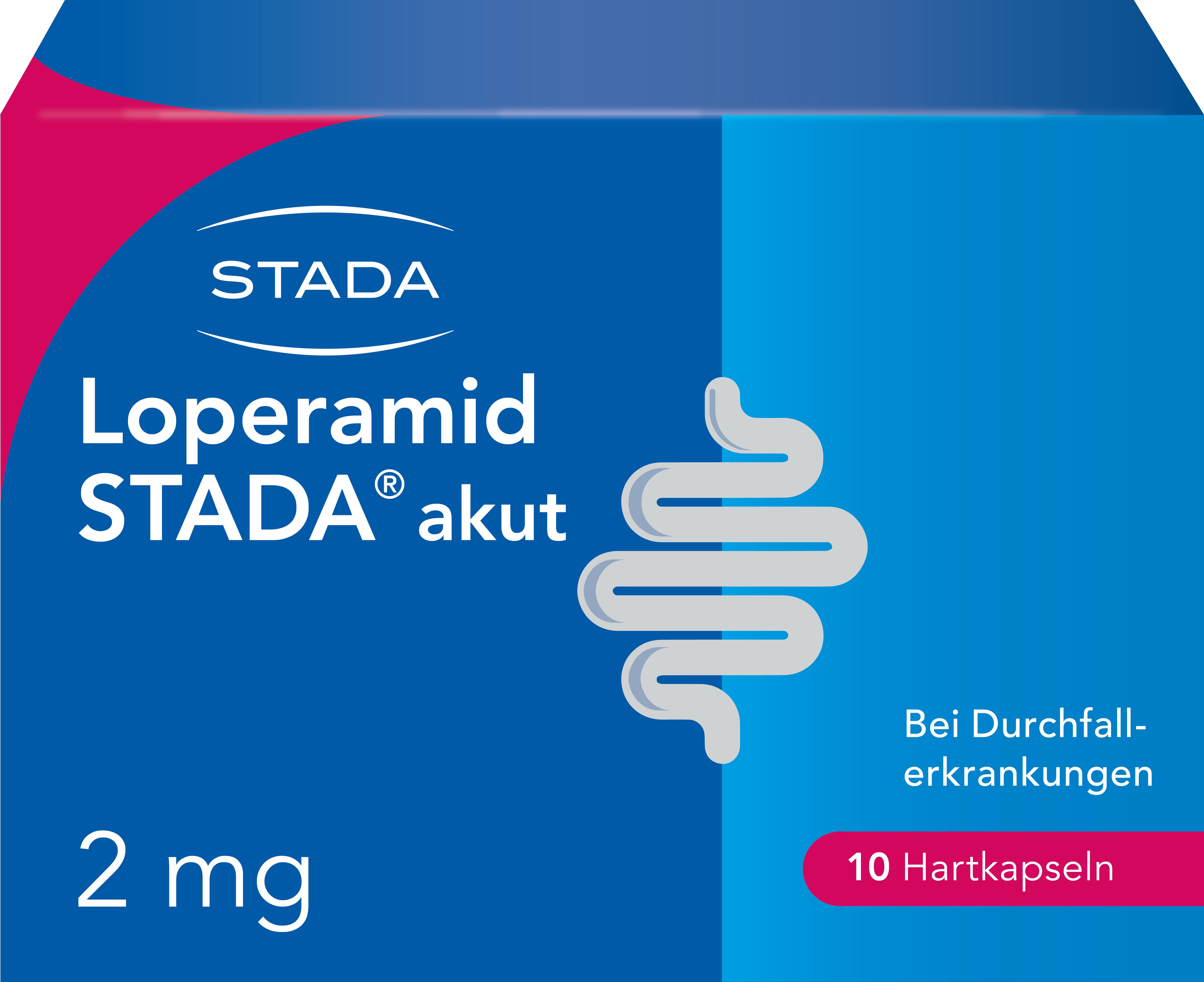 Loperamid Stada Akut Kapseln 10 Stück - ab 1,33 €