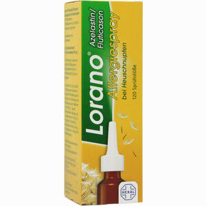 Lorano Azelastin/Fluticason Allergiespr. B. Heuschn.  23 g - ab 8,99 &euro;
