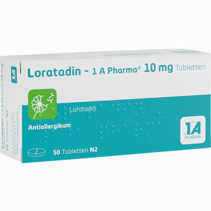 Loratadin - 1a Pharma Tabletten 50 Stück - ab 6,62 €