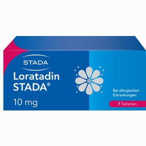 Loratadin Stada Allerg 10mg Tabletten  7 Stück Loratadin Stada Allerg 10mg Tabletten  7 Stück