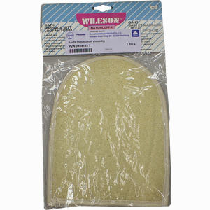 Luffa Handschuh Einseitig Frottee 1 Stück - ab 0,00 €