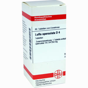 Luffa Opercul D4 Tabletten 80 Stück - ab 9,31 €