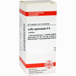 Luffa Opercul D6 Tabletten 80 Stück - ab 8,87 €