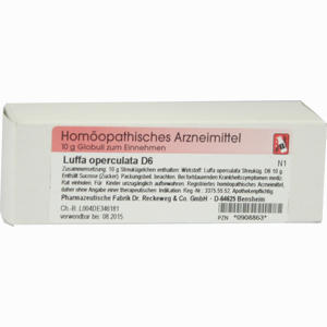 Luffa Operculata D6 Globuli Dr. Reckeweg & Co 10 g - ab 6,09 €