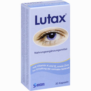 Lutax 10mg Lutein Kapseln 30 Stück - ab 0,00 &euro;