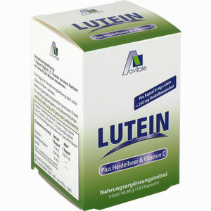 Lutein Kaps 6mg+heidelbeer  120 Stück - ab 10,29 €