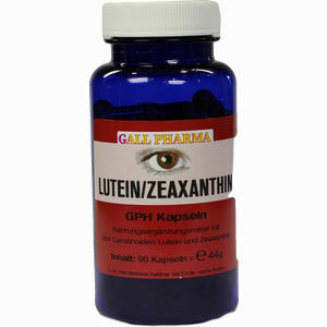 Lutein/zeaxanthin Gph Kapseln  90 Stück - ab 49,95 €
