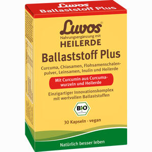 Luvos Heilerde Bio Ballaststoff Plus Kapseln 30 Stück - ab 5,94 €