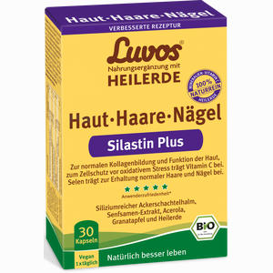 Luvos Heilerde Bio Silastin Plus Haut Haare Nägel Kapseln 30 Stück - ab 0,00 &euro;