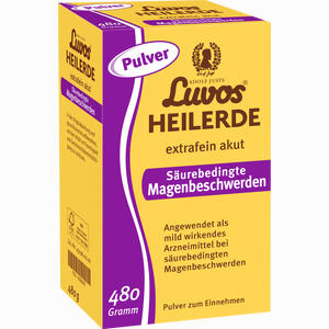 Luvos Heilerde Extrafein Akut Säurebedingte Magenbeschwerden 480 g - ab 9,72 €