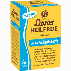 Luvos Heilerde Imutox Kapseln  64 Stück Luvos Heilerde Imutox Kapseln  64 Stück