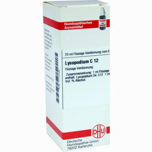 Lycopodium C12 Dilution 20 ml - ab 8,40 €