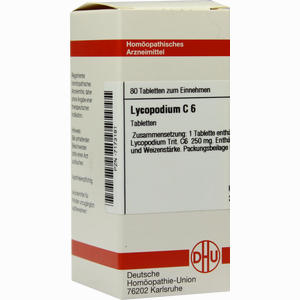 Lycopodium C6 Tabletten 80 Stück - ab 8,52 €