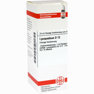 Lycopodium D12 Dilution DHU-Arzneimittel 20 ml - ab 7,84 €