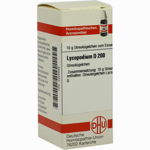 Lycopodium D200 Globuli 10 g - ab 12,62 €