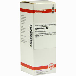 Lycopodium D3 Dilution 50 ml - ab 0,00 €