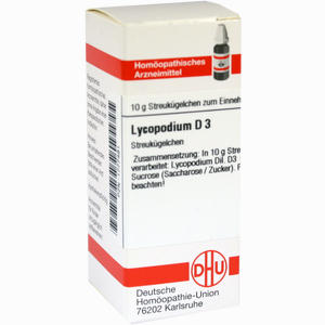 Lycopodium D3 Globuli 10 g - ab 7,38 €