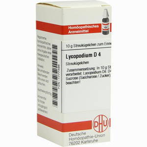 Lycopodium D4 Globuli DHU-Arzneimittel GmbH & Co. KG 10 g - ab 7,35 &euro;