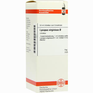Lycopus Virg Urtinktur Dilution 50 ml - ab 0,00 €