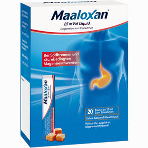 Maaloxan 25mval Liquid Suspension  20 x 10 ml - ab 10,37 €