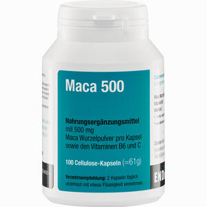 Maca 500 Kapseln 100 Stück - ab 10,22 €
