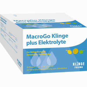 Macrogo Klinge Plus Elektrolyte Beutel 50 Stück - ab 0,00 &euro;