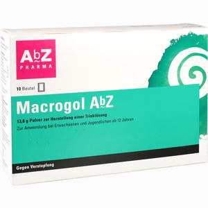 Macrogol Abz Pulver zur Herstellung einer Lösung Zum Einnehmen  10 Stück - ab 4,66 €
