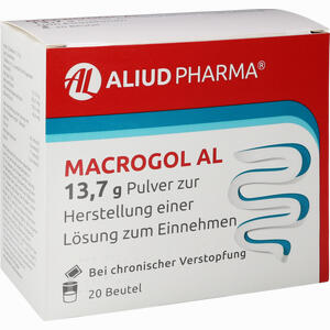 Macrogol Al 13,7 G Pulver zur Herstellung einer Lösung Zum Einnehmen  20 Stück - ab 5,17 €