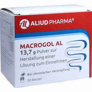Macrogol Al 13,7g Pulver zur Herstellung einer Lösung Zum Einnehmen  30 Stück - ab 7,86 €