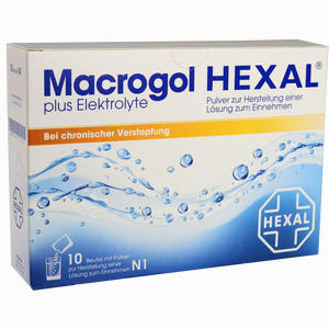 Macrogol Hexal Plus Elektrolyte Pulver 10 Stück - ab 3,98 €