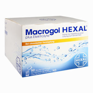 Macrogol Hexal Plus Elektrolyte Pulver 50 Stück - ab 17,80 €