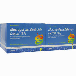 Macrogol Plus Elektrolyte Dexcel 13. 7 G Ple 100 Stück - ab 21,10 €