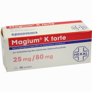 Magium K Forte Tabletten Filmtabletten 50 Stück Magium K Forte Tabletten Filmtabletten 50 Stück