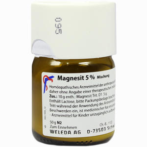 Magnesit 5% Trit. D1 Mischung 50 g - ab 0,00 &euro;