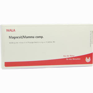 Magnesit/mamma Comp Ampullen 10 x 1 ml - ab 20,25 €