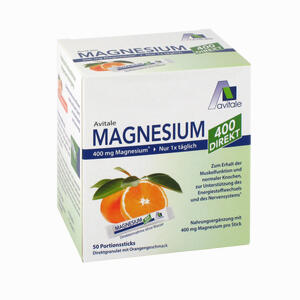 Magnesium 400 Direkt Orange Granulat 50 x 2.1 g - ab 9,11 €