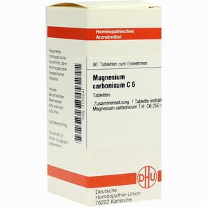 Magnesium Carb C6 Tabletten 80 Stück - ab 8,64 €
