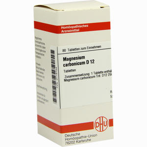 Magnesium Carb D12 Tabletten 80 Stück - ab 8,40 €
